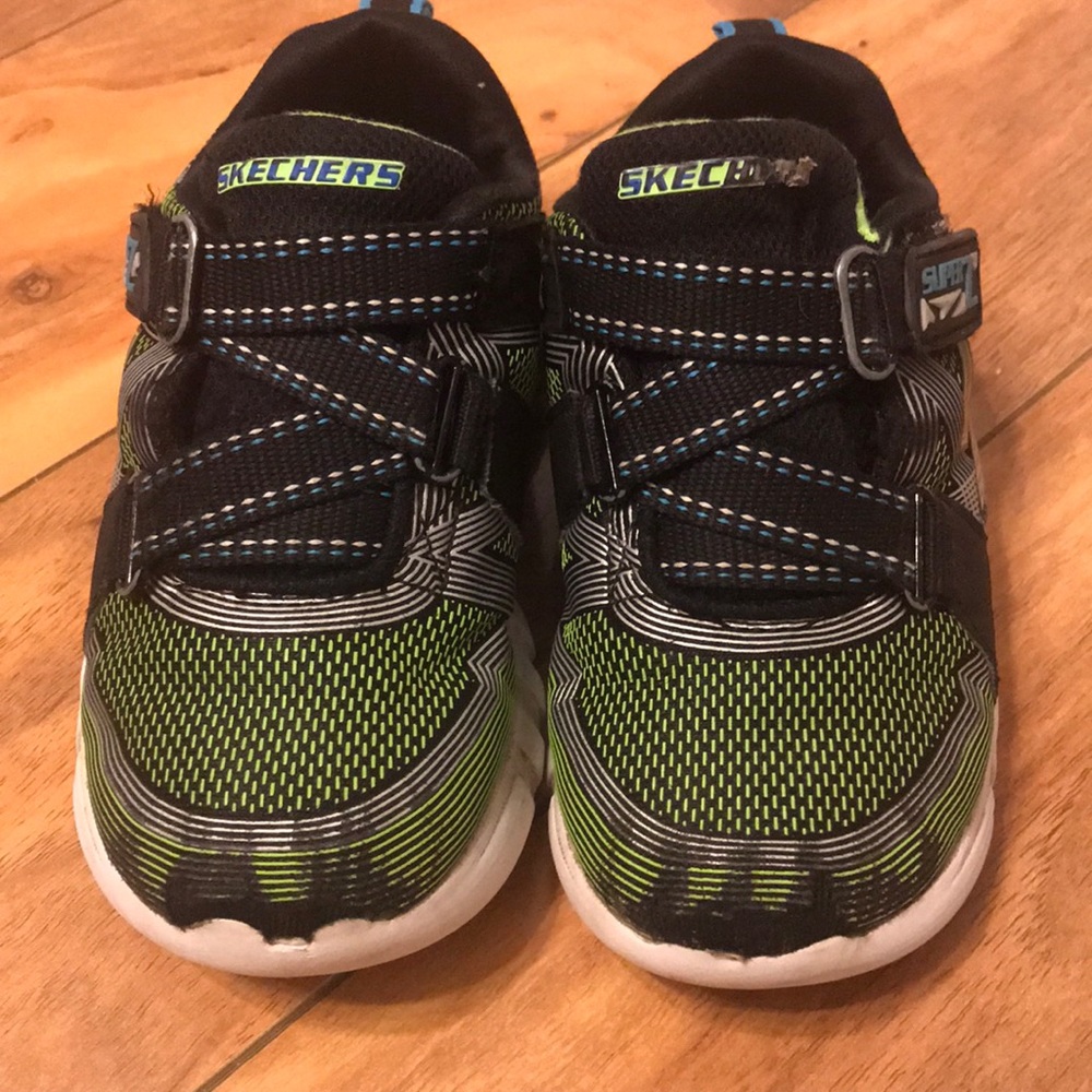 Skechers Super Z shoes~ sz 9 toddler boys